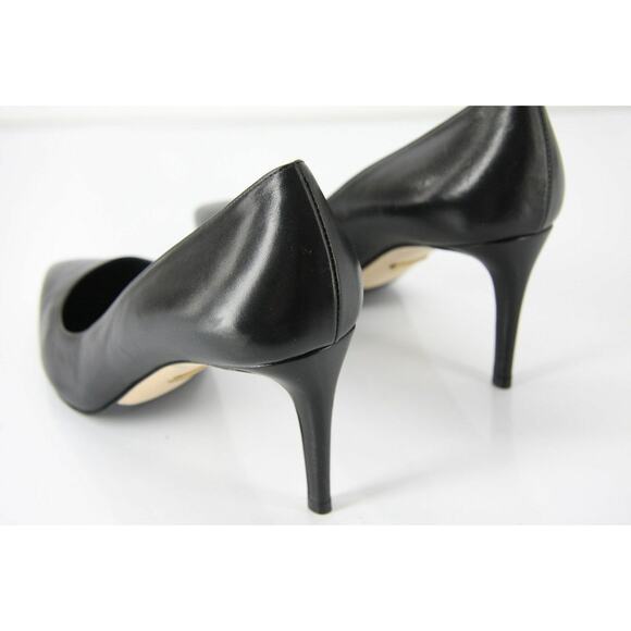 Gucci Black Leather Brooke Pointy Toe Heel Pumps Size 38.5 New $635 Women's - Picture 5 of 12